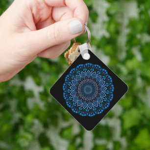 Flower Mandala Keychain