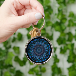 Flower Mandala Keychain