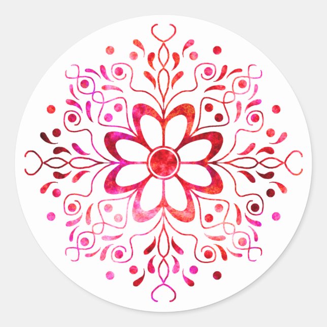 Flower Mandala Stickers (Front)