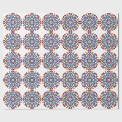 Flower Mandala Wrapping Paper