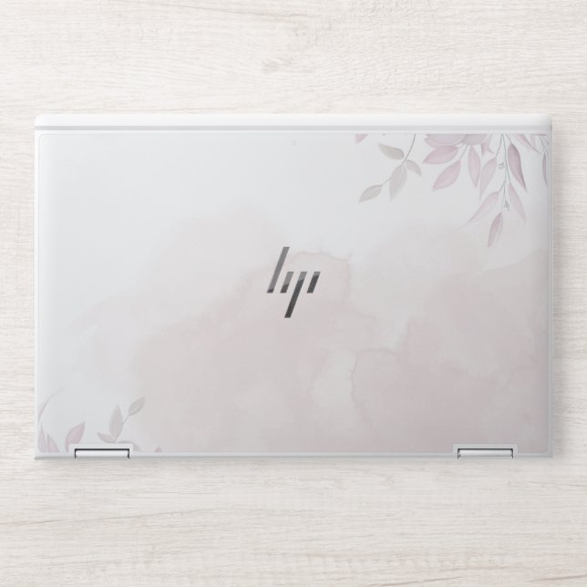 Flower Marble  HP Laptop Skin (Front)