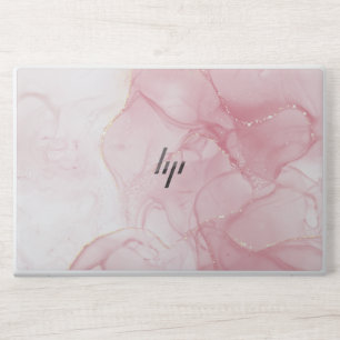 Flower Marble HP Laptop Skin