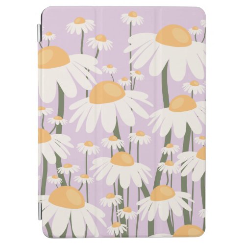 Flower Market Amsterdam Abstract Retro Daisies iPad Air Cover