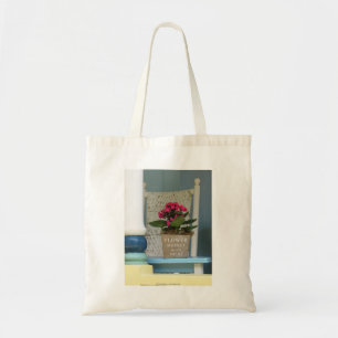 Flower Market Flower Pot - Martha's Vineyard Tote Bag