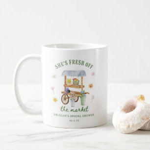Flower Market Fresh Off The Market Bridal Shower Coffee Mug