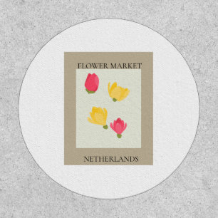 Flower Market - Netherlands Patch