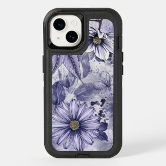 Flower Market Purple Floral OtterBox  iPhone 14 Case