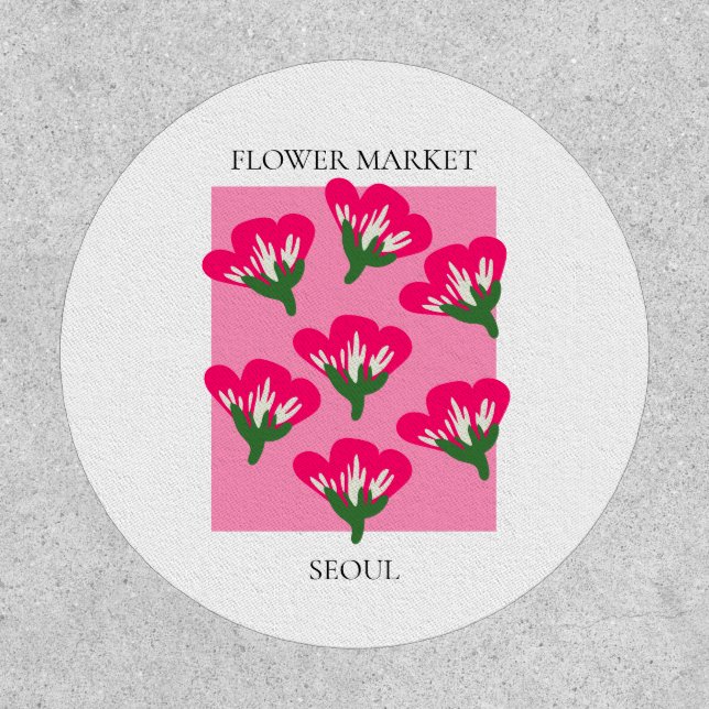 Flower Market - Seoul Patch (Front)