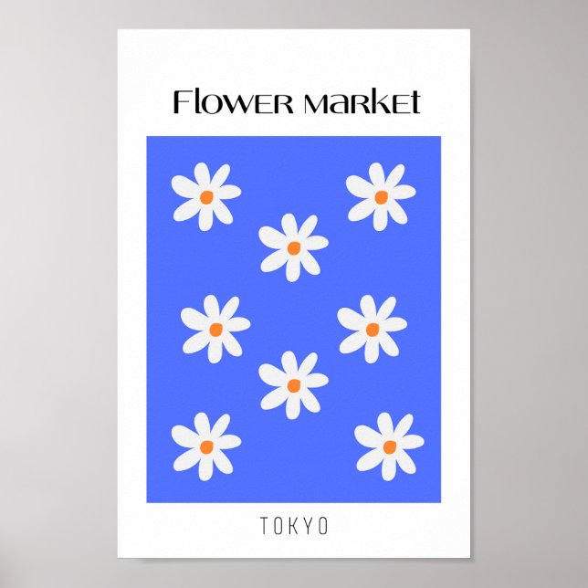 Flower Market Tokyo Poster (Front)