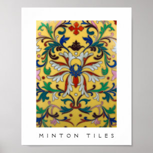 Flower Market Vintage Yellow Wildflower Botanical Poster