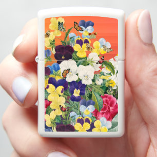Flower Market Zippo Lighter