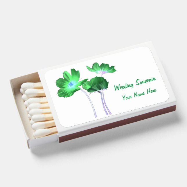 Flower Matchboxes (Front Open)