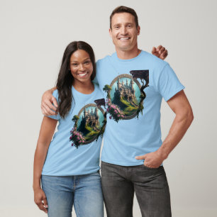Flower Meadow Castle T-Shirt (2)