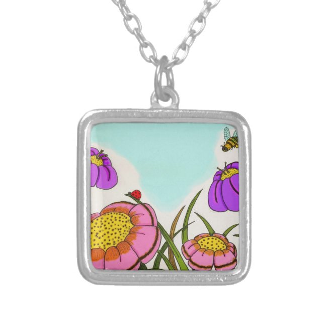 Flower Meadow Necklace (Front)