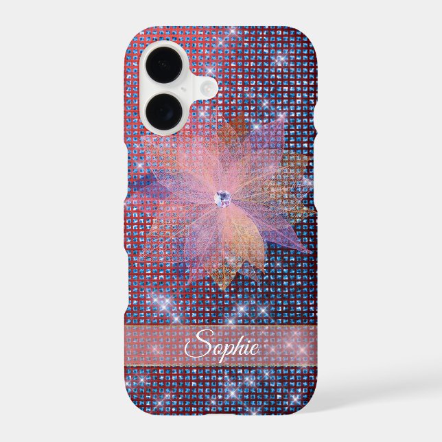 Flower Mirage Night Lights Case-Mate iPhone Case (Back)