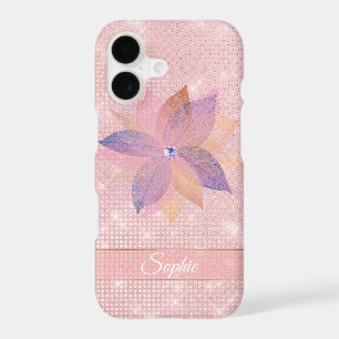 Flower Mirage Pink Lights iPhone 17 Case