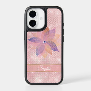 Flower Mirage Pink Lights iPhone 17 Case