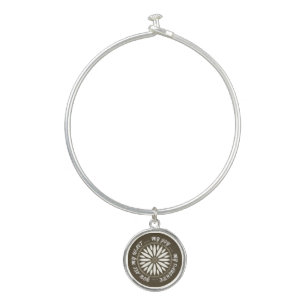 FLOWER MODERN GIFT FROM MOM DAD SISTER SON BOSS BANGLE BRACELET