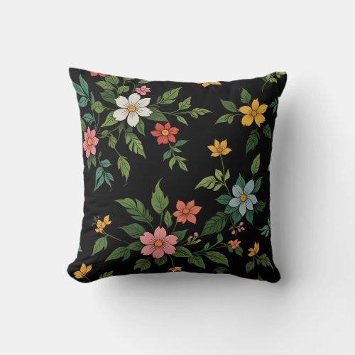 flower mood pillow cushion