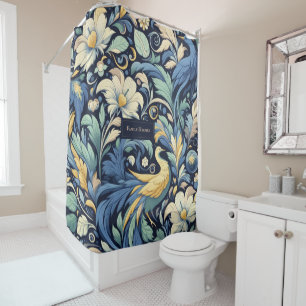 Flower Morris art Shower Curtain