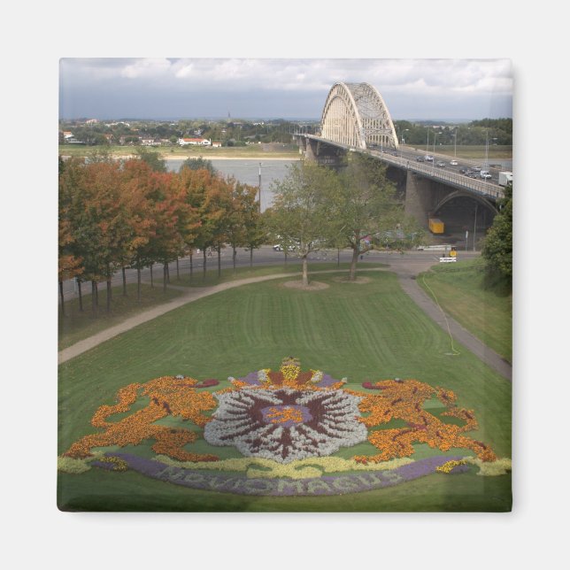 Flower mosaic, Nijmegen Magnet (Front)