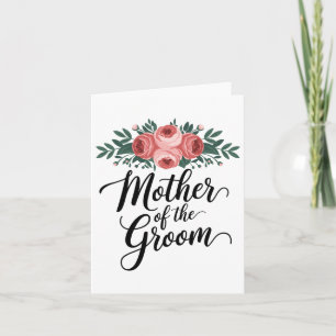 Flower Mother Of The Groom Wedding Shower Mom From Card