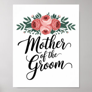 Flower Mother Of The Groom Wedding Shower Mom From Poster