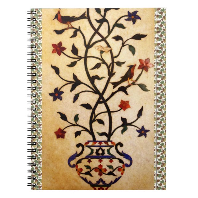 Flower Motif Notebook (Front)