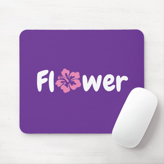 Flower Mousepad (With Mouse)
