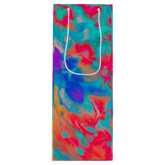 flower Movement Wine Gift Bag