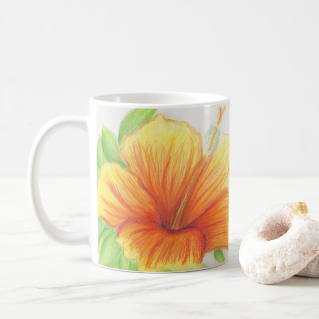 Flower mug (With Donut)