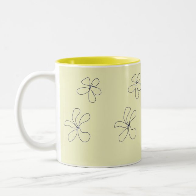 flower mug (Left)