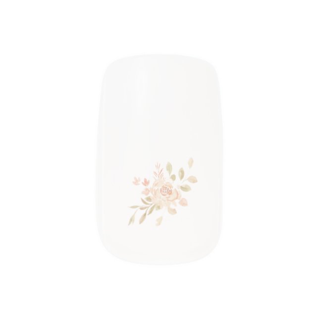 flower nail art designs (Left Thumb)