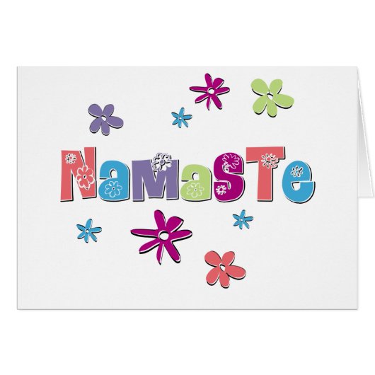 Flower Namaste Yoga Gear (Front Horizontal)