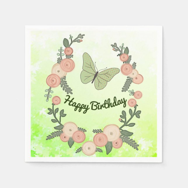 flower napkins (Front)