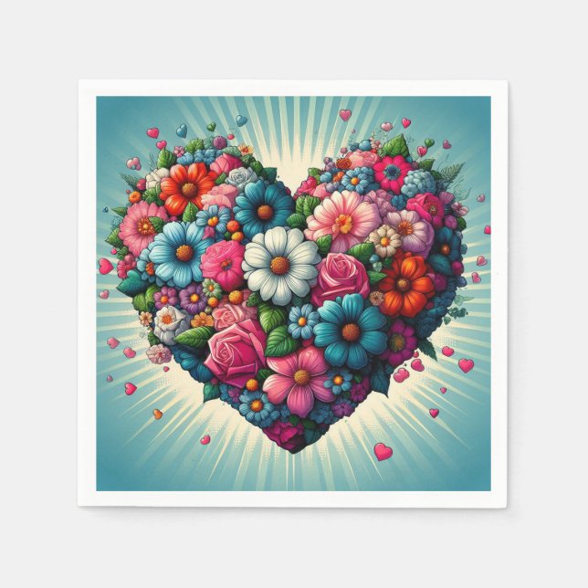 Flower napkins! napkins (Front)