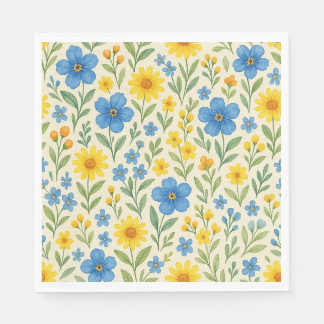 Flower napkins! napkins (Front)