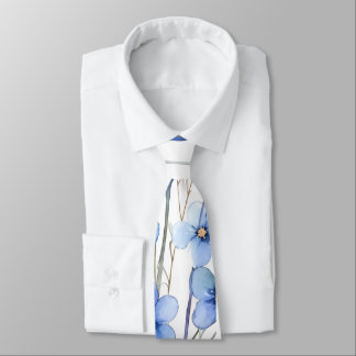 flower neck tie