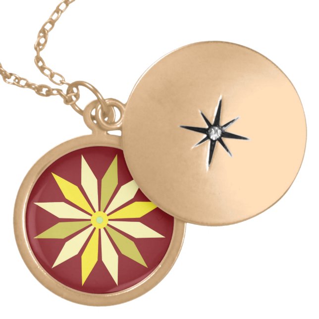 FLOWER NECKLACE FOR GIFT WOMEN , GIRLFRIEND, WIFE (Front)
