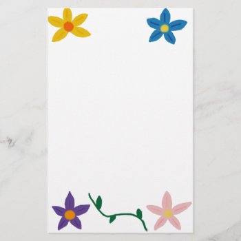 Flower Notepad by POTSy_Panther at Zazzle