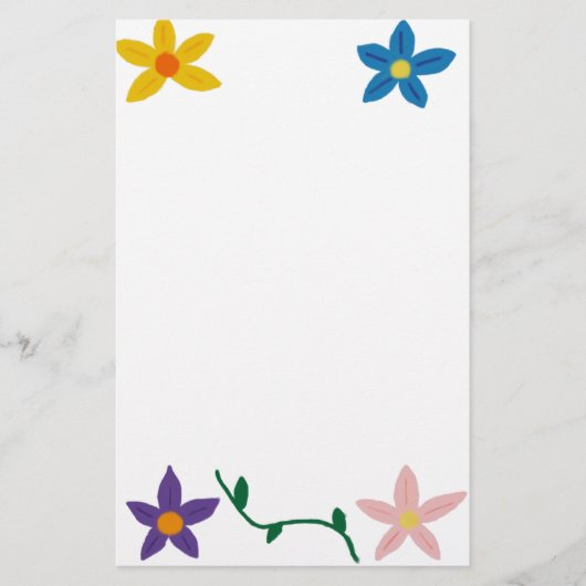Flower Notepad (Front)
