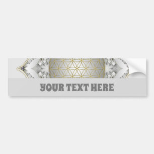 Flower Of Life - Blossoms Mandala 1 Bumper Sticker