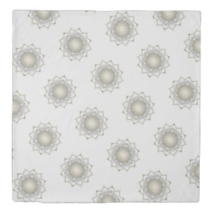 Flower Of Life - Blossoms Mandala 1 Duvet Cover