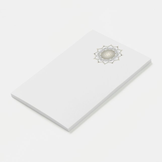 Flower Of Life - Blossoms Mandala 1 Post-it Notes (Angled)