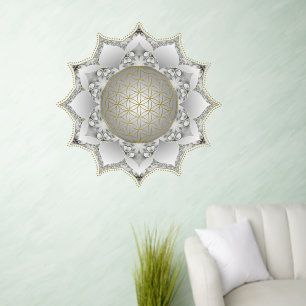 Flower Of Life - Blossoms Mandala 1 Wall Decal
