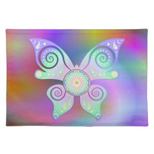 Flower of Life / Blume des Lebens - butterfly Placemat