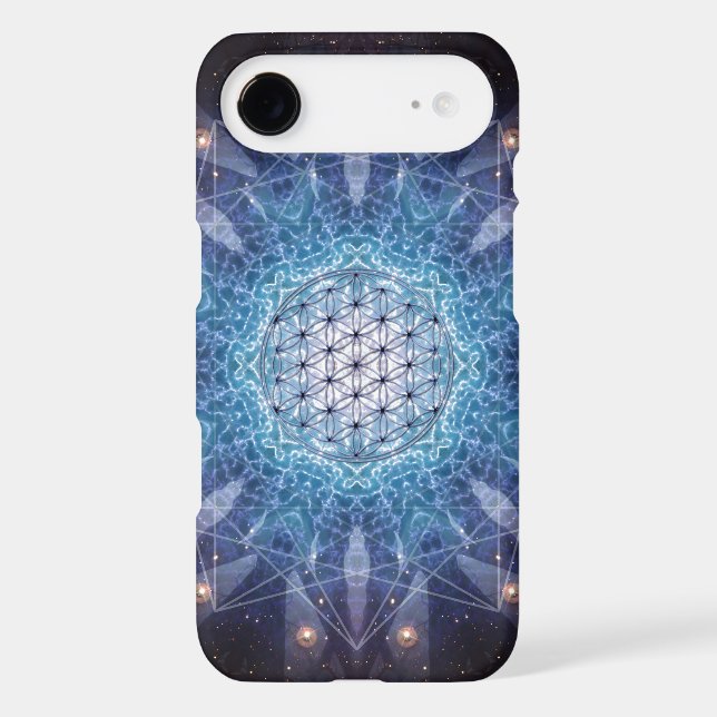 Flower of Life / Blume des Lebens Holy Universe Case-Mate iPhone Case (Back)