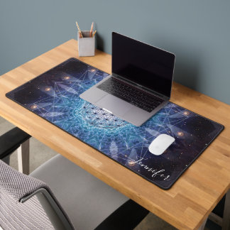 Flower of Life | Blume des Lebens Holy Universe Desk Mat