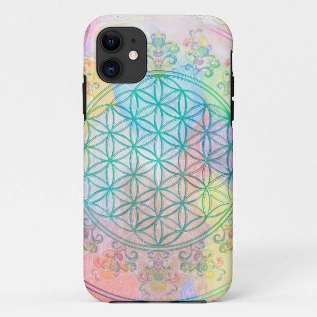 Flower of Life / Blume des Lebens - Love Hearts Case-Mate iPhone Case (Back)