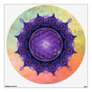 FLOWER OF LIFE / Blume des Lebens - Mandala I Wall Sticker